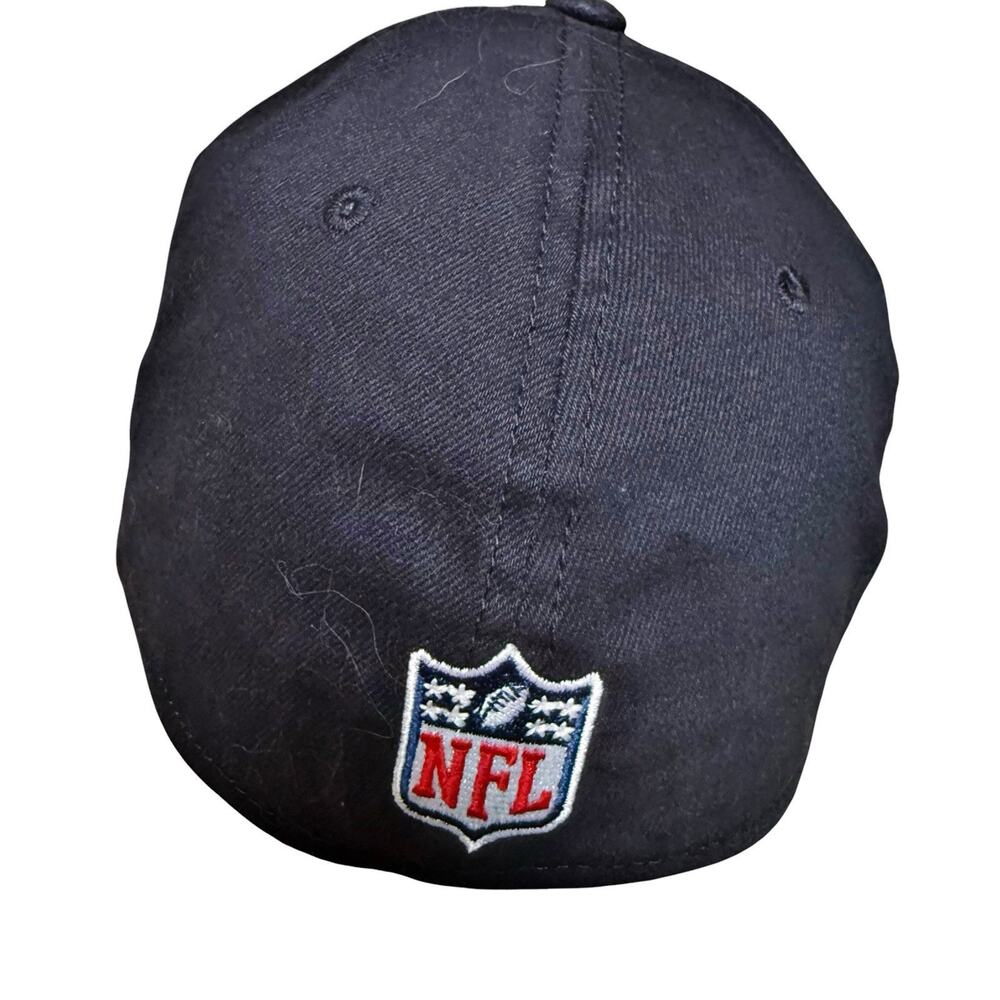 Chicago Bears NFL Team Apparel Reebok Fitted Hat Cap With Embroidered Logo - Picture 6 of 10